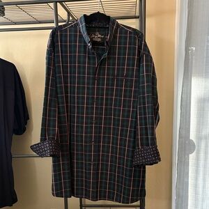 Classic Plaid Button-Down Shirt